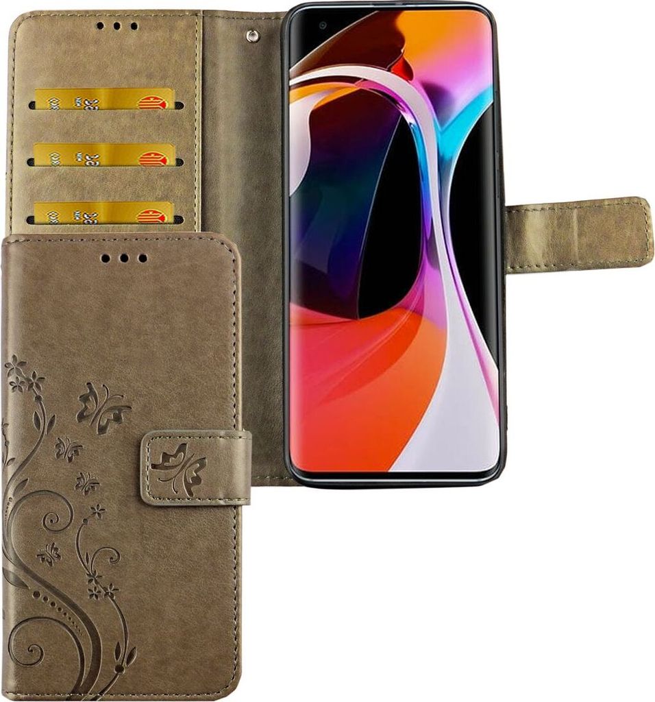 Xiaomi Mi 10 Tasche Handy Hülle Schutz-Cover Flip-Case mit Produktbild 