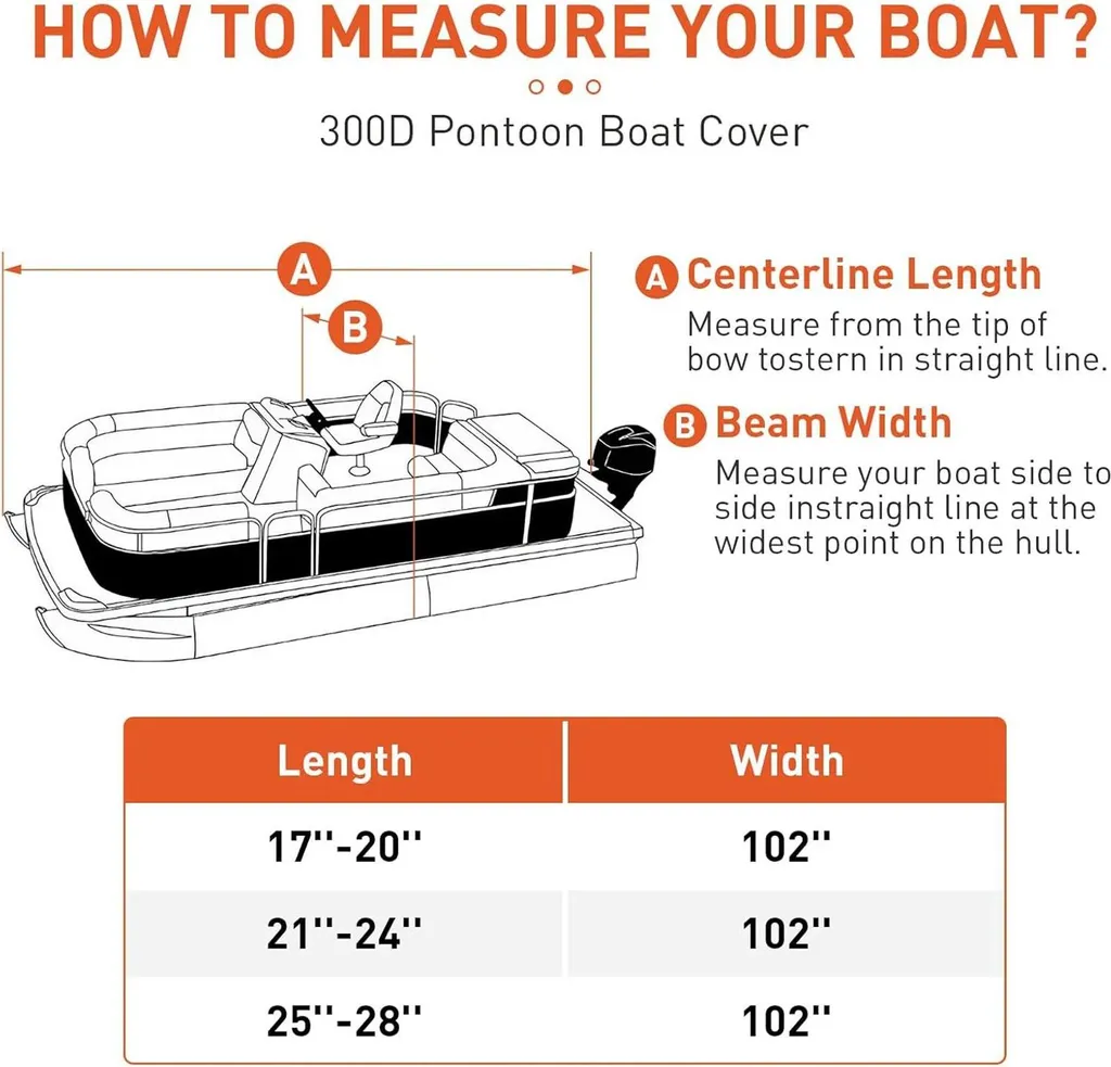 Bâche de transport pour bateau ponton 17-20 pieds adaptée aux remorques - 2