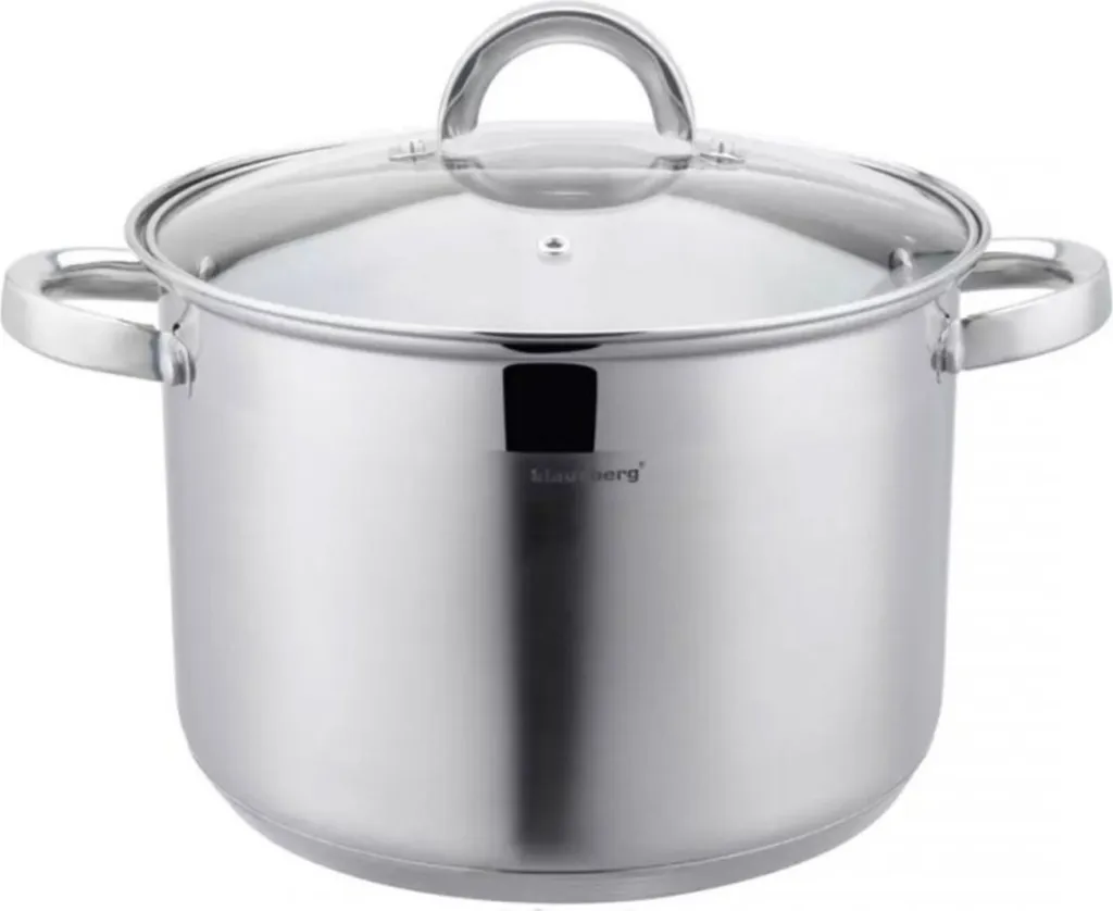Klausberg KB7738 Pentola Pasta 24cm 7.5L in Acciaio Inox per Induzione