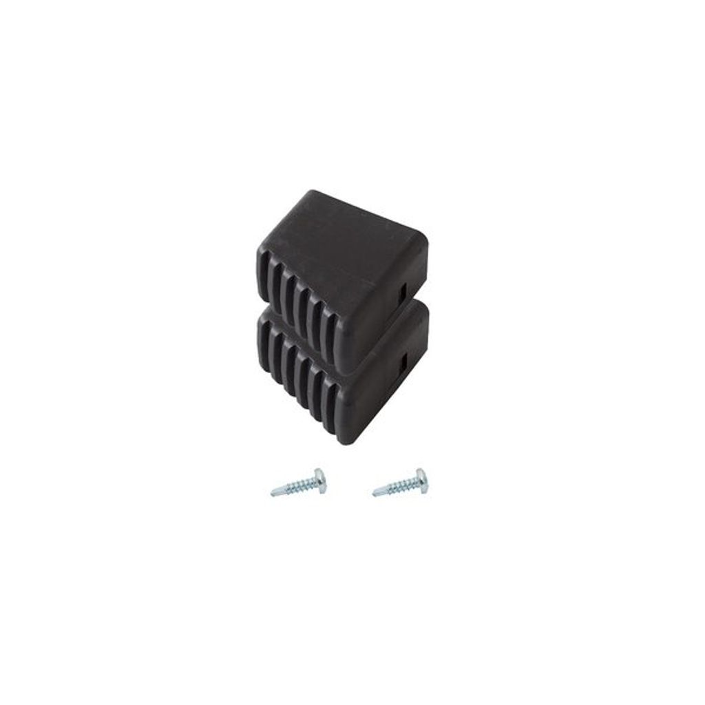 MONTO voetstuk, zwart, 40x20 mm (per paar) Productafbeelding 