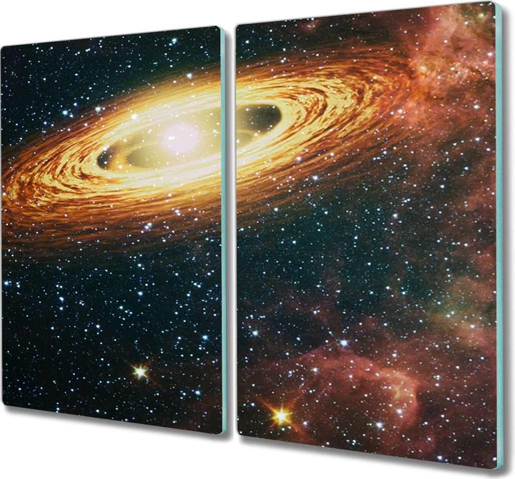 Coloray Schneidebrett Herdabdeckplatte 2x30x52 cm Kochplattenabdeckung Küchenbrett Hackbrett - Kosmos