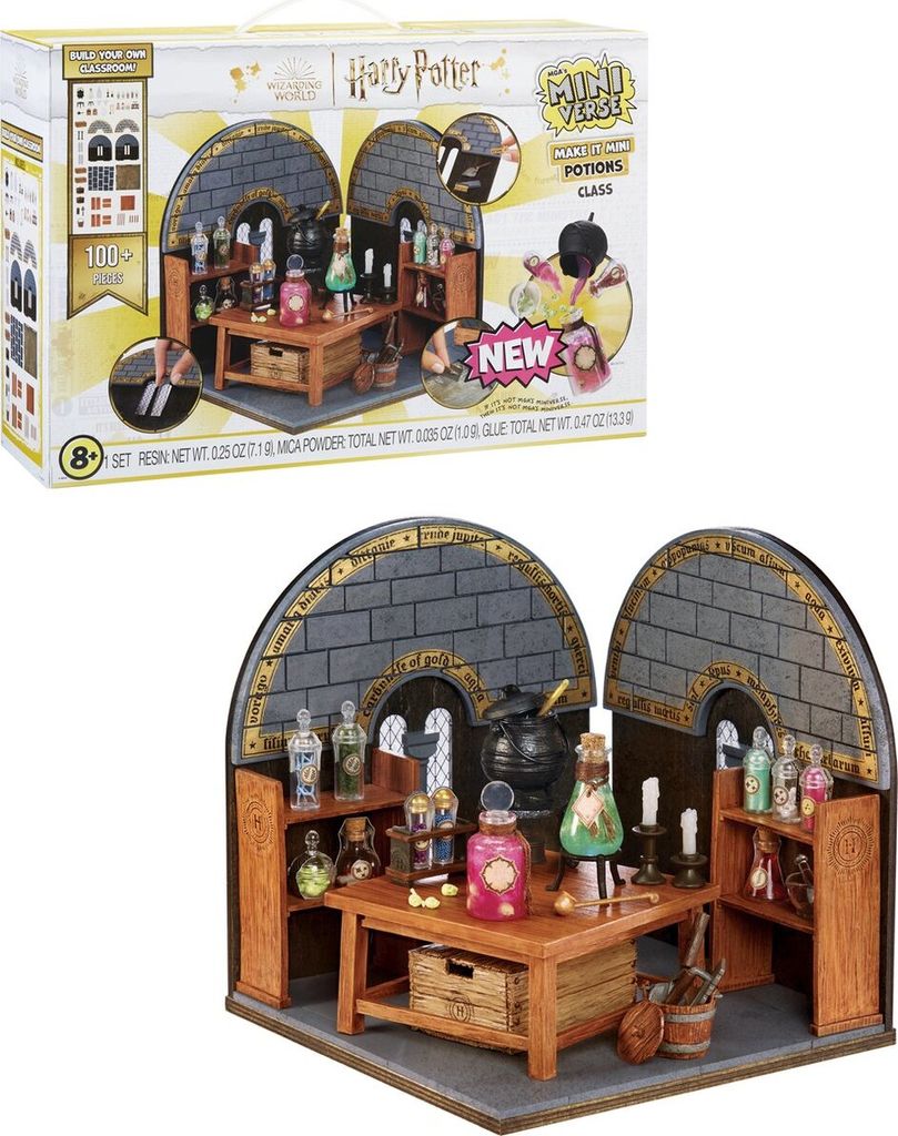MGA - Zestaw Harry Potter Miniverse Potion Classroom Make Image du produit 