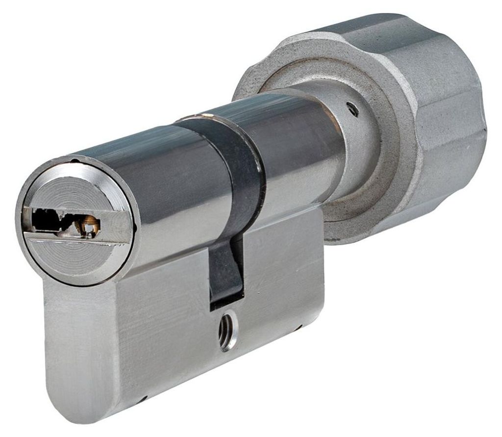 ABUS Bravus 2000 Knaufzylinder 55/35K | Zylinder mit Knauf Profilzylinder Schließ-Zylinder mit Kopierschutz Intellitec System | Patentschutz bis 2...