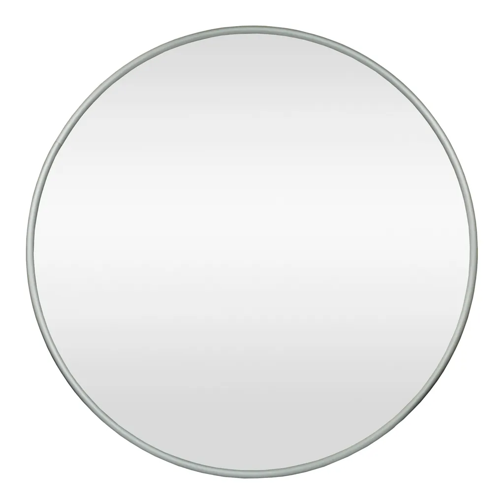 Miroir Ordona Ø40cm gris graphite - Solution pour pièces sombres