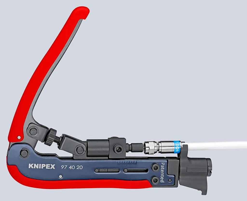KNIPEX 97 33 02 Outil de compression multibloc pour embouts de câbles - 7