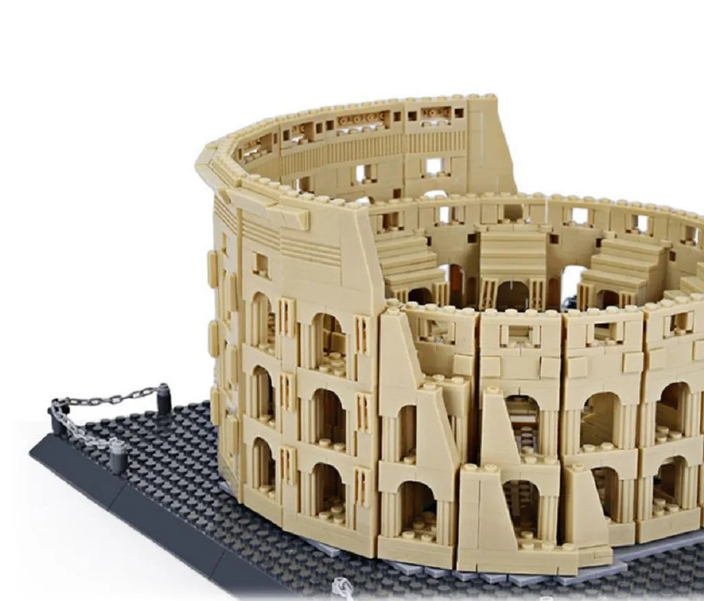 Blocs de Construction Colisée Rome 1756 pcs - Modèle Réduit COIL