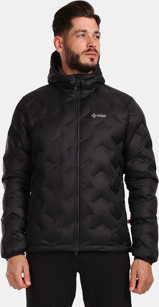 Herren Daunenjacke Kilpi ALBERT-M, SCHWARZ, Größe XL