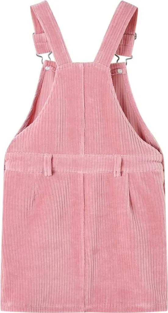 Robe velours côtelé rose clair taille 92 - Matière douce et durable - 2