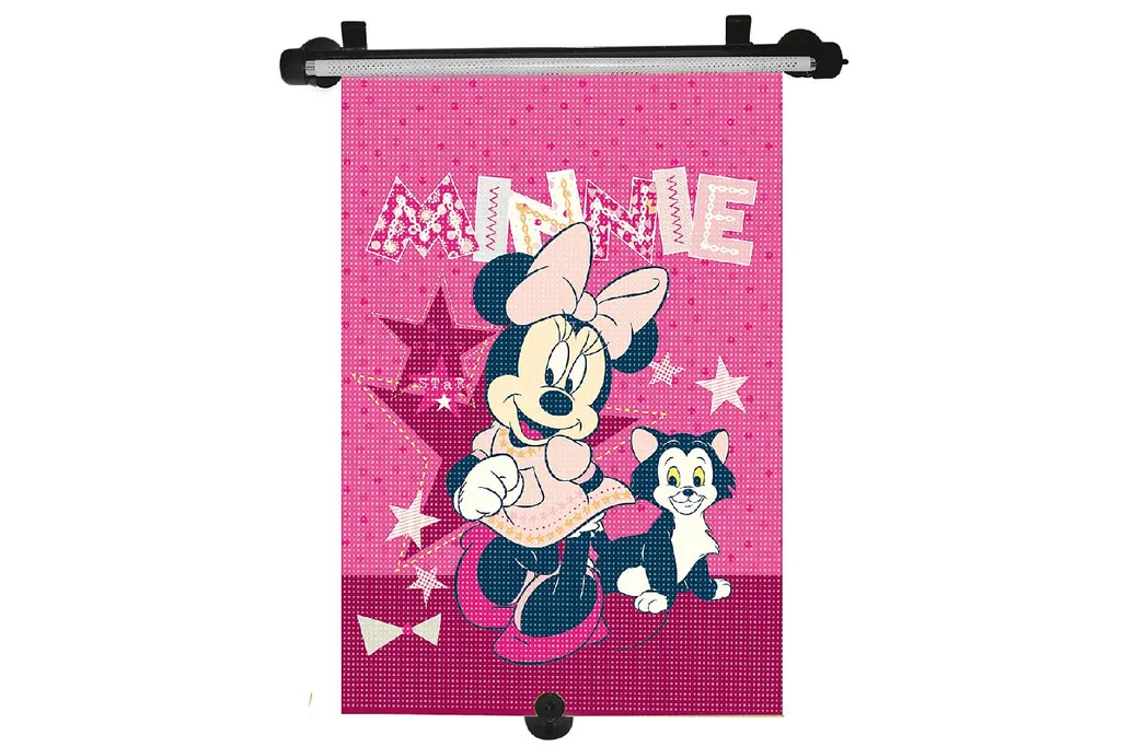Tenda Parasole Kaufmann Minnie Mouse Rosa | Protezione UV Auto Bambini