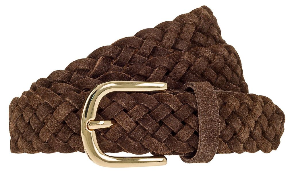 Vanzetti Easy Going - 30 mm geflochtener Vel chocolate brown 90