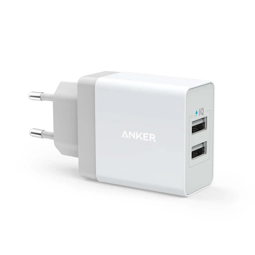 Recensione Anker 24W Caricatore Muro USB 2 Porte - Bianco A2021