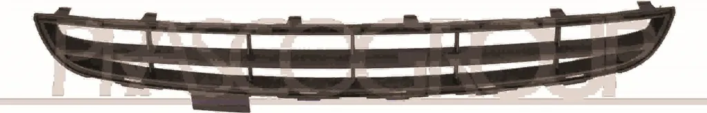 Cache Pare-chocs Avant PRASCO CI3042021 pour Citroën C2 OE 7414FA