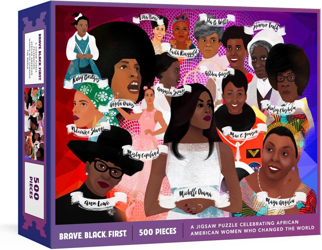 Brave. Black. First. Puzzle