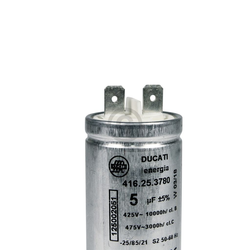 Condensateur Electrolux 125002051/6 5µF 425/475V pour Image du produit 