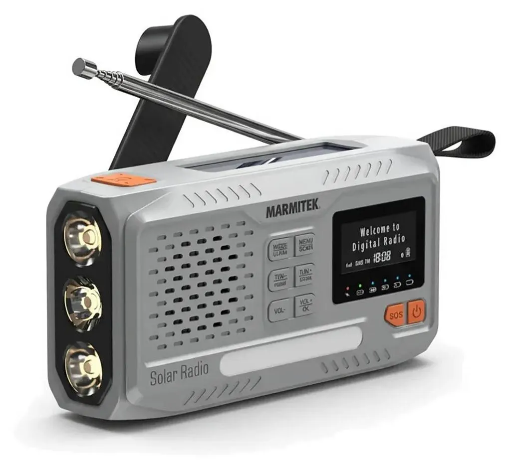Radio numérique DAB+ Marmitek 3W avec tuner FM intégré et son haute qualité