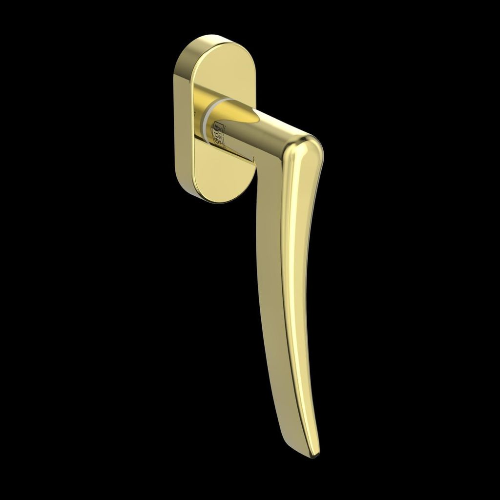 GRIFFWERK Fenstergriff MARISA Messing-Optik L 7x42mm