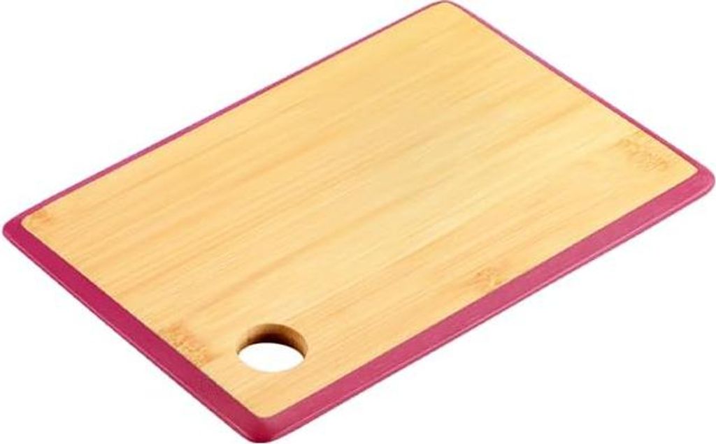 Schneidebrett aus Bambus - Maße 23 x 15 x 1 cm - Farbe braun