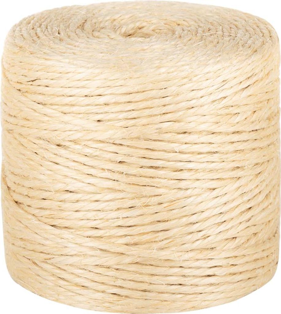 vidaXL Lano 100% sisal 4 mm 250 m Obrázok produktu 