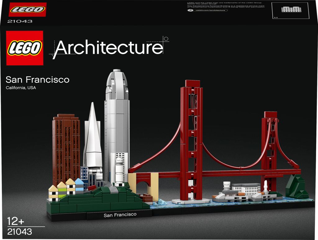 LEGO® Architecture San Francisco, 21043 Produktbild 