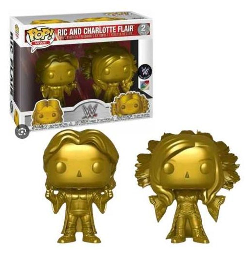 Funko Pop! WWE: Ric And Charlotte Flair 2-pack WWE Exclusive