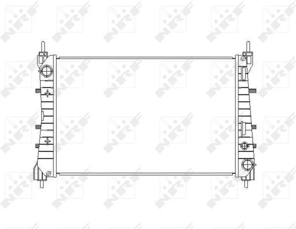 Évitez la surchauffe Fiat Linea avec le radiateur NRF 54503 OE 51785217