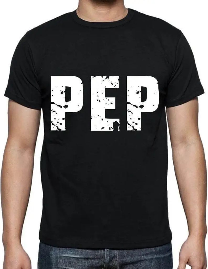 Herren Grafik T-Shirt Pep Öko-Verantwortlich Vintage Jahrgang Kurzarm Lustige Druck Geburtstag Geschenk Mann