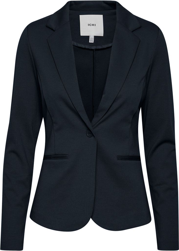 ICHI IHKATE BL Damen Blazer Kurzblazer Ein-Knopf Stretch Produktbild 