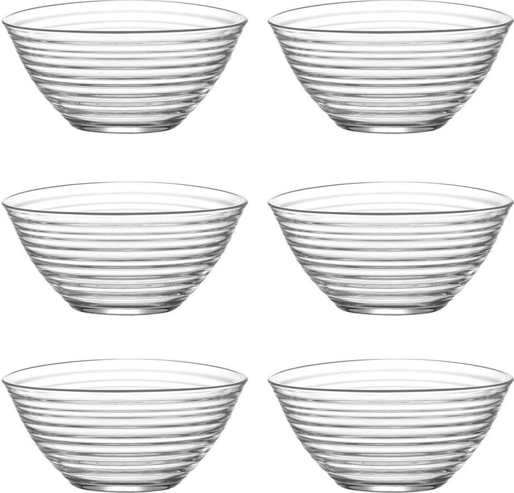6x LAV Derin Glasschalen Set Dessertschale Knabberschale Produktbild 