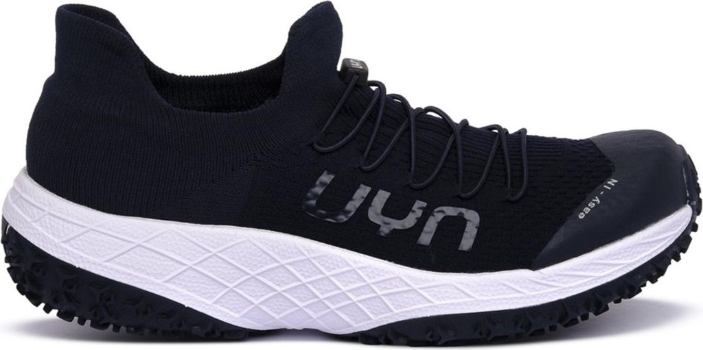 UYN Y100516A928 Easy In Sportschuhe Herren, Gr. 44 in Night Blue, Textil, Technischer Schuh für gemischte Trails und intensives Training