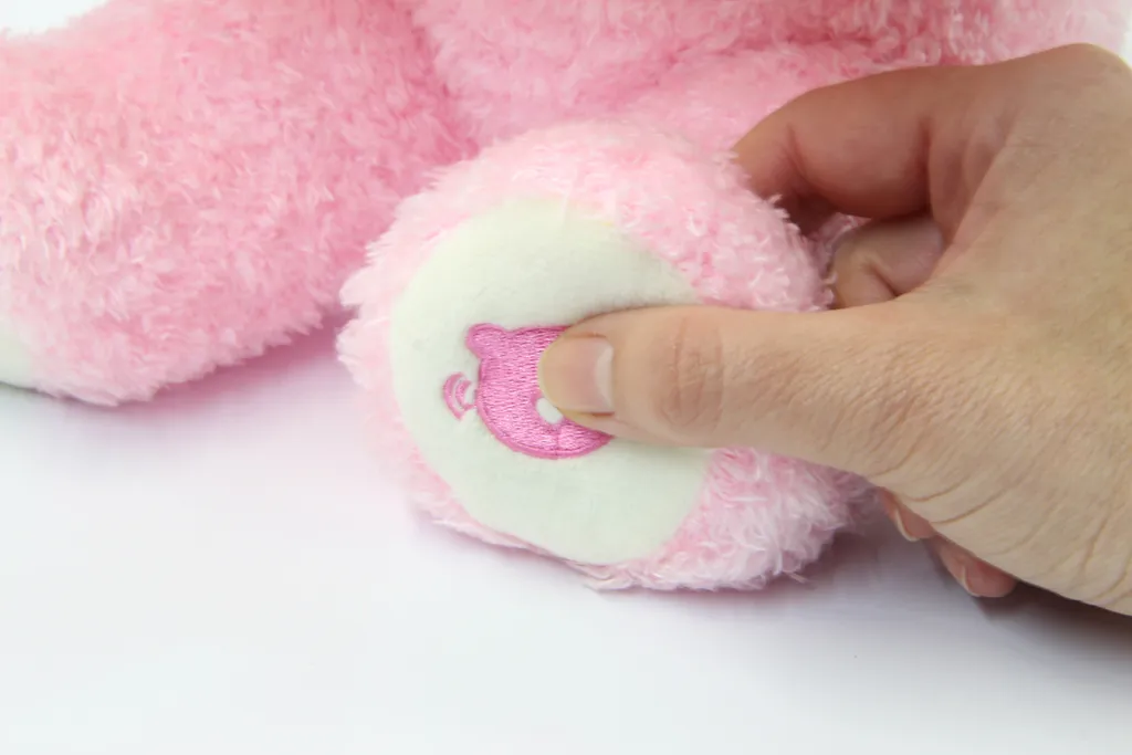 Doudou Interactif Rose Jamara Mr. Babble Bear - Cadeau Éveil Bébé - 13