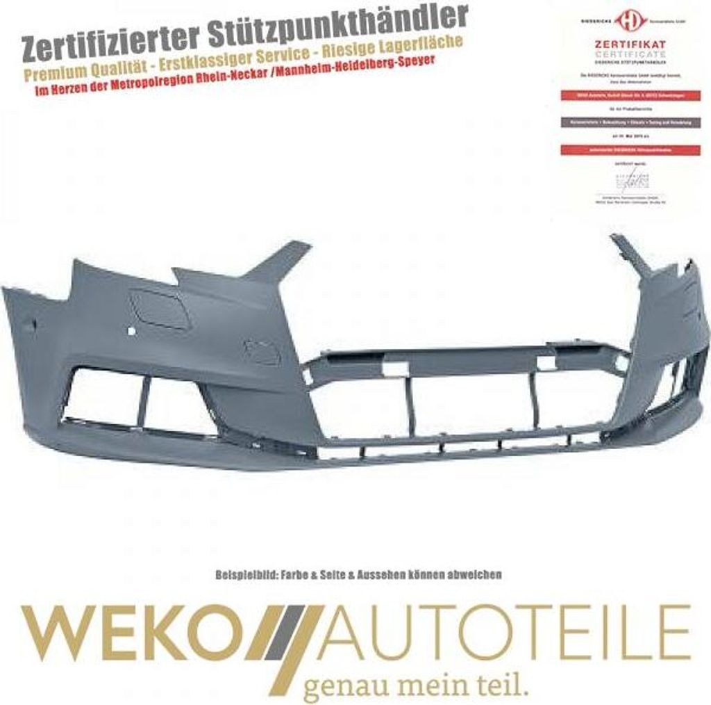 Stoßstange vorne DIEDERICHS 1033152 für AUDI