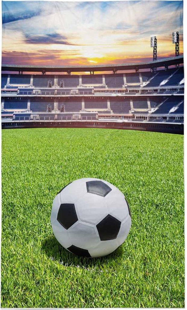 Handtuch 30x50 für Kindergarten, Fußballplatz, 100% Produktbild 