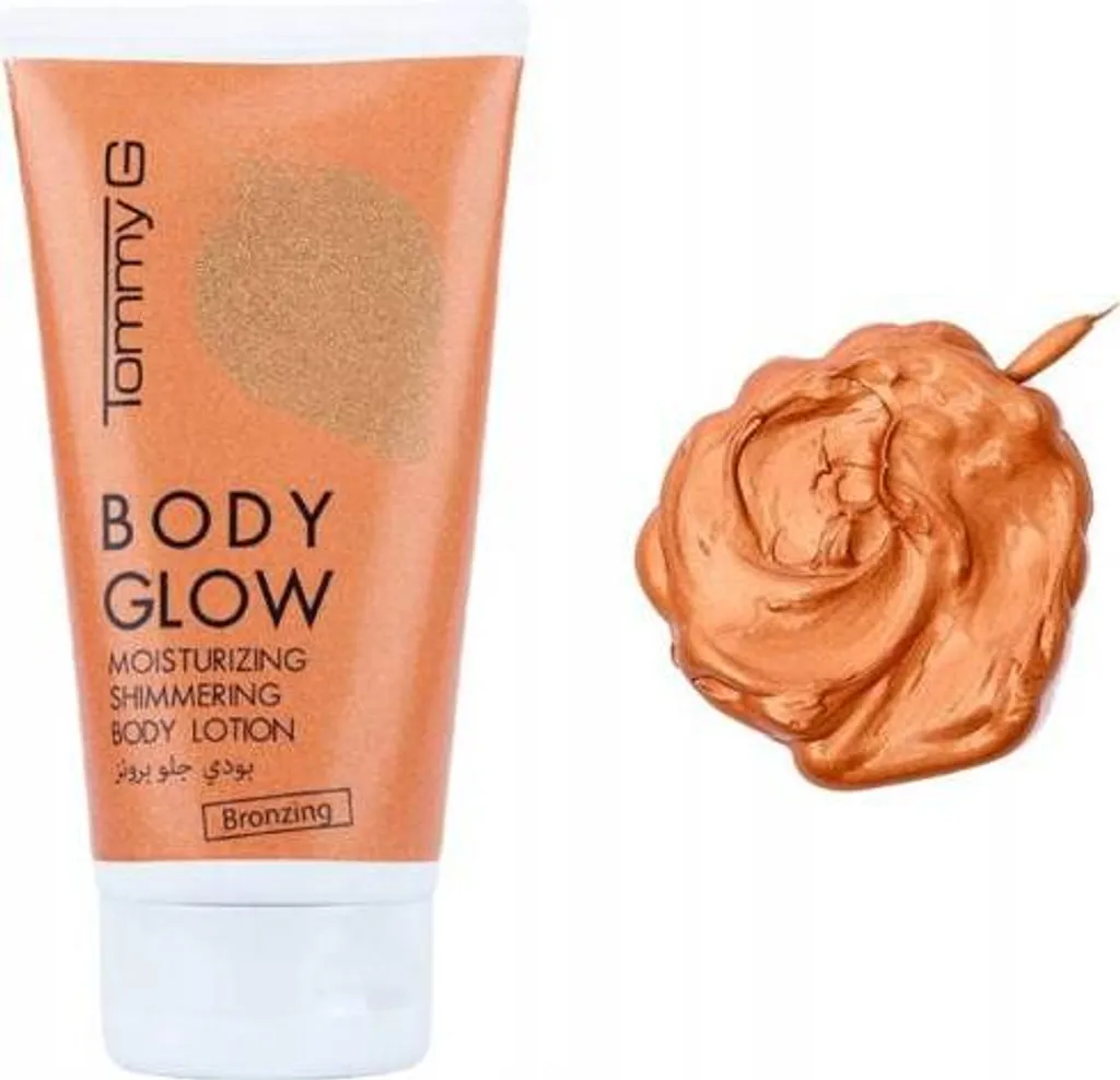Lotion scintillante Body Glow TOMMY G hydratation intense 150 ml