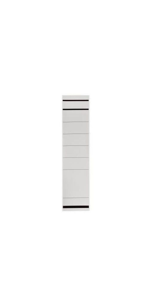 Ordneretikett breit/lang sk Papier weiß 10 St./Pack.