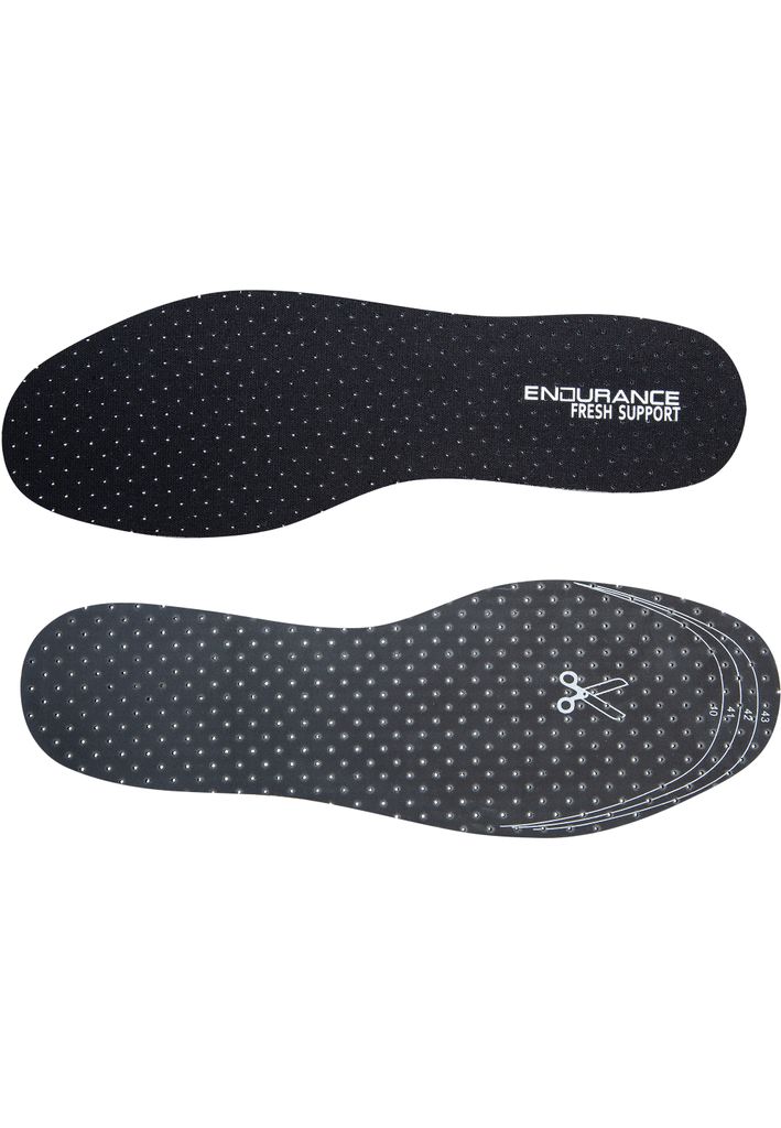 ENDURANCE Frischesohle mit praktischer Aktivkohle 1001 Black 35-39