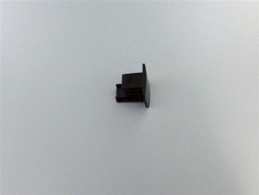 DOTLUX Endkappe für 3 Phasen-Stromschiene, schwarz
