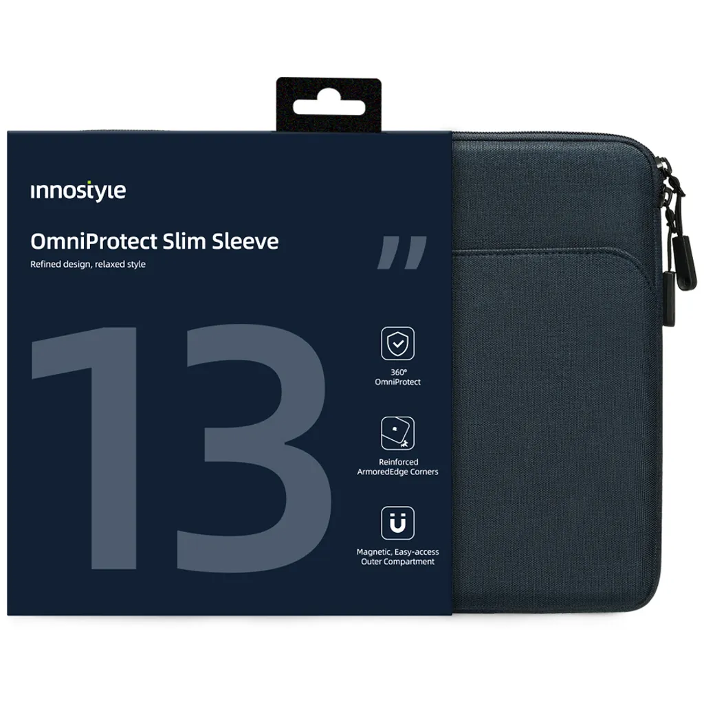 Innostyle Borsa Per Laptop 13" Custodia Impermeabile Omniprotect Slim Blu
