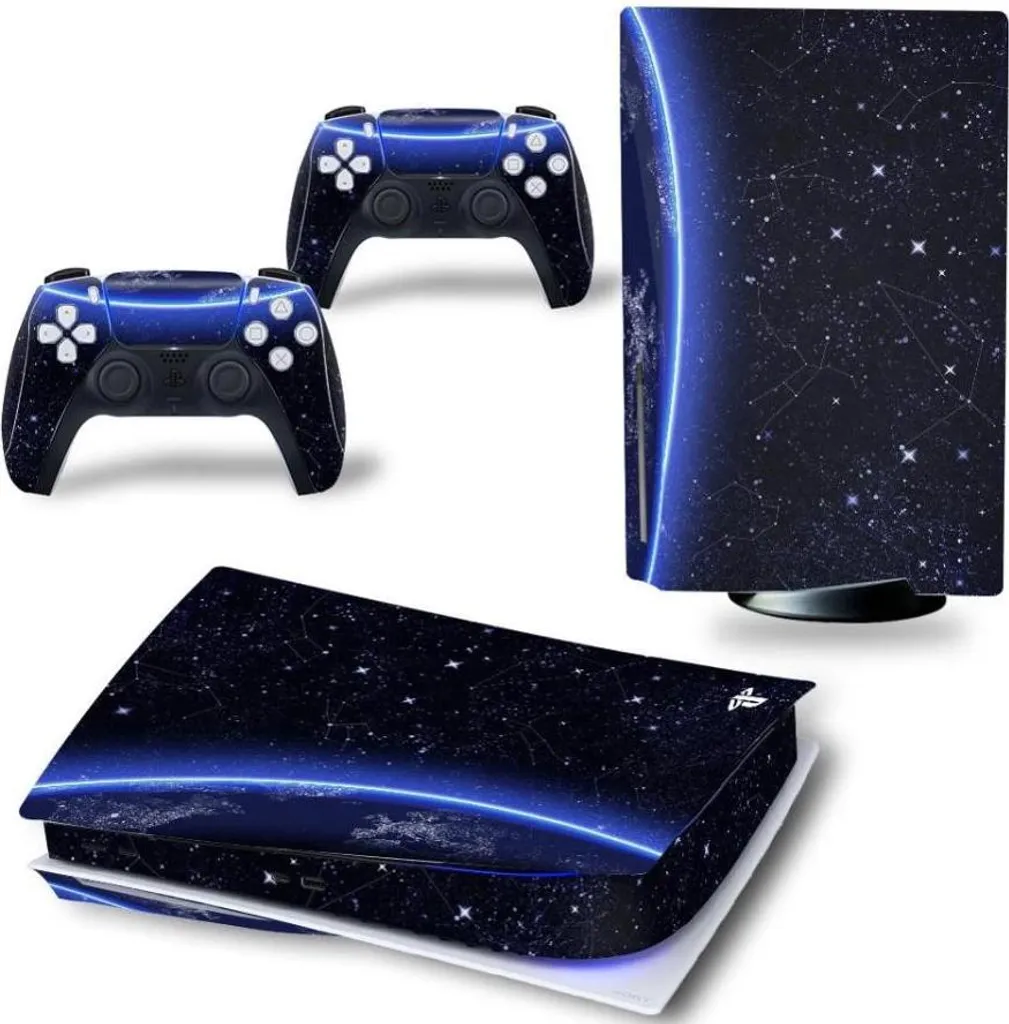 Skin PS5 Galaxy Edition - Adesivi Design Universo per PlayStation 5