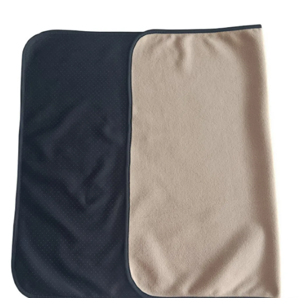 Coussin chauffant pour chien et chat en polaire douce format Large