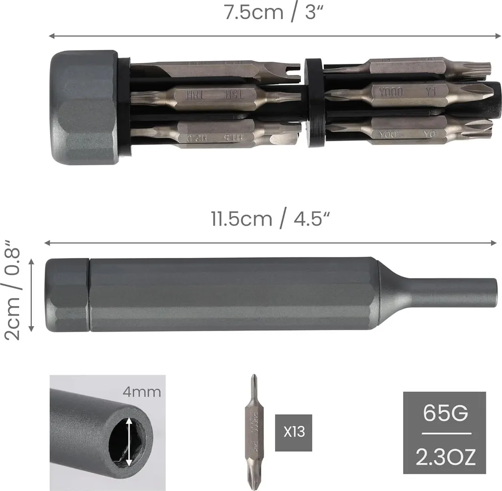 Coffret tournevis à cliquet 27 pièces et porte-embouts pour le bricolage