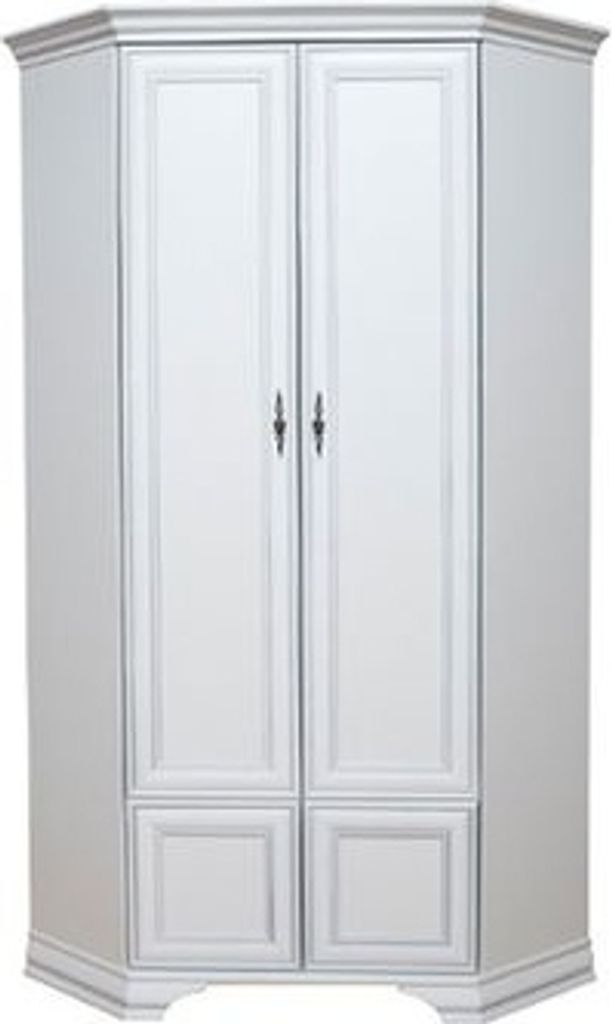 Veľká rohová skriňa, biela, PREMIUM, police, 98 x 225 cm, Obrázok produktu 5