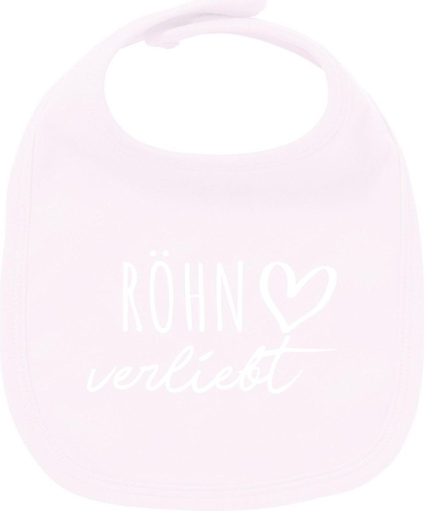 Huuraa Unisex Babylatz Röhn verliebt Geschenk Babypink Baumwolle Röhn Mitbringsel