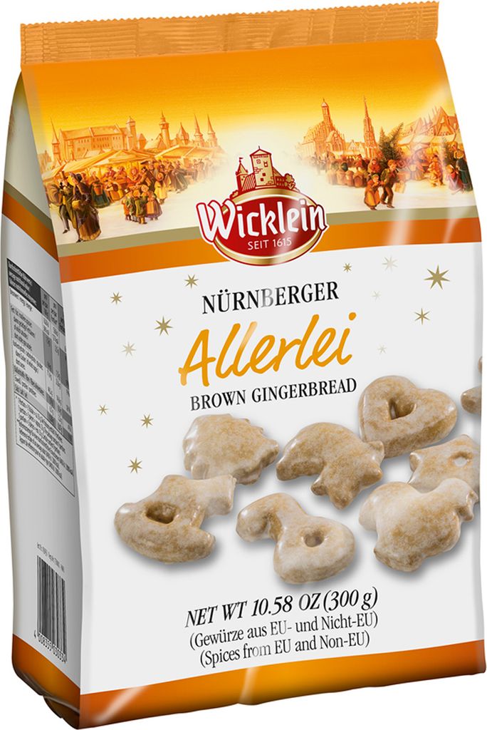 Wicklein Nürnberger Allerlei piernik z delikatną polewą Zdjęcie produktu 