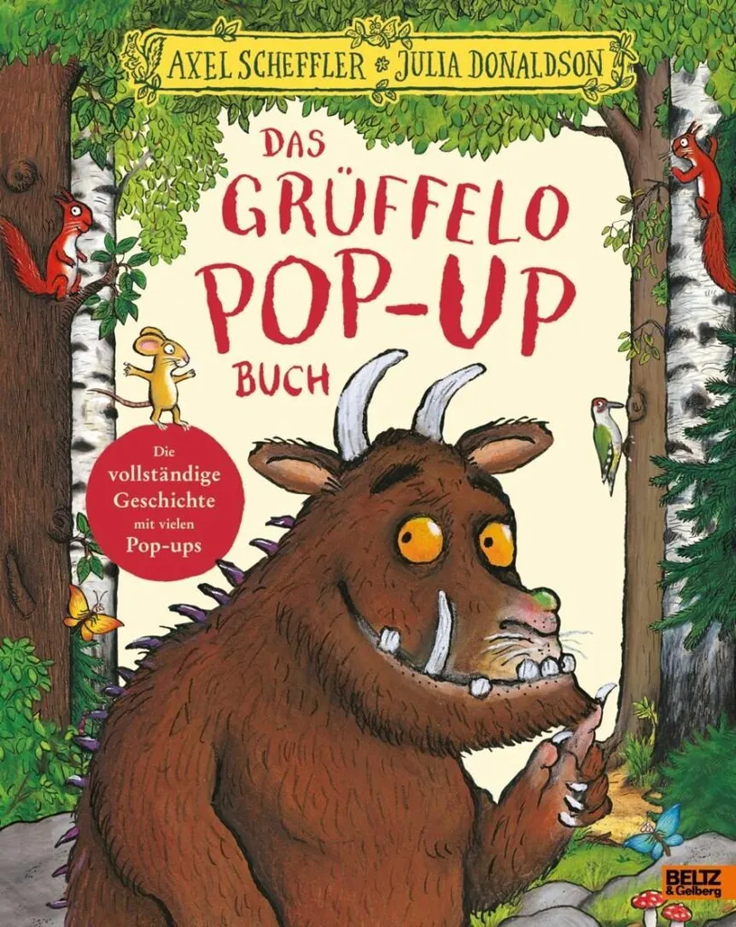 Livre pop-up Le Grüffelo : captez l'attention de votre enfant enfin