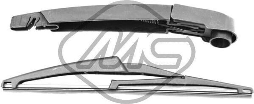 Metalcaucho Heckscheibenwischer + Arm Stück Hinten für JEEP Renegade SUV (BU, B1) 270mm