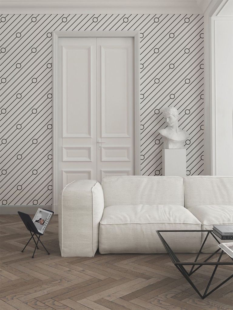 Coloray Fototapete 360x250 cm An Einer Wand Latex Latextapete - Geometrische geometrische kleidige Kreise