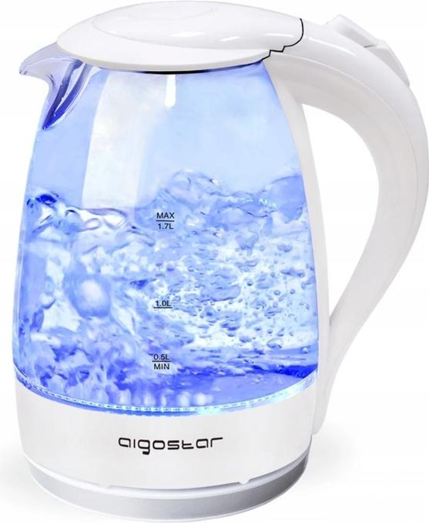 Aigostar Elektrischer Wasserkocher mit LED-Beleuchtung, Produktbild 
