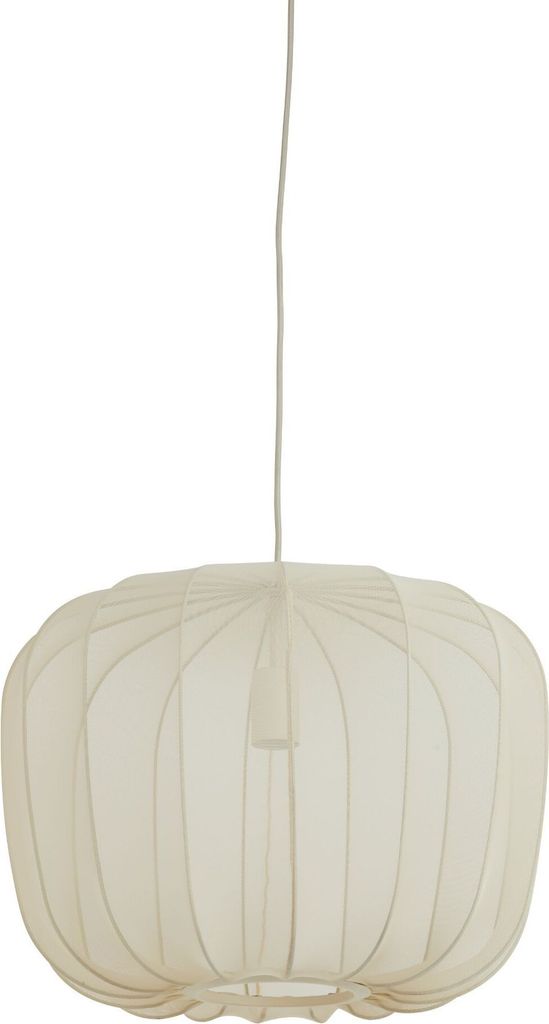 Light & Living - hängeleuchte - Plumeria - beige weiß - Produktbild 