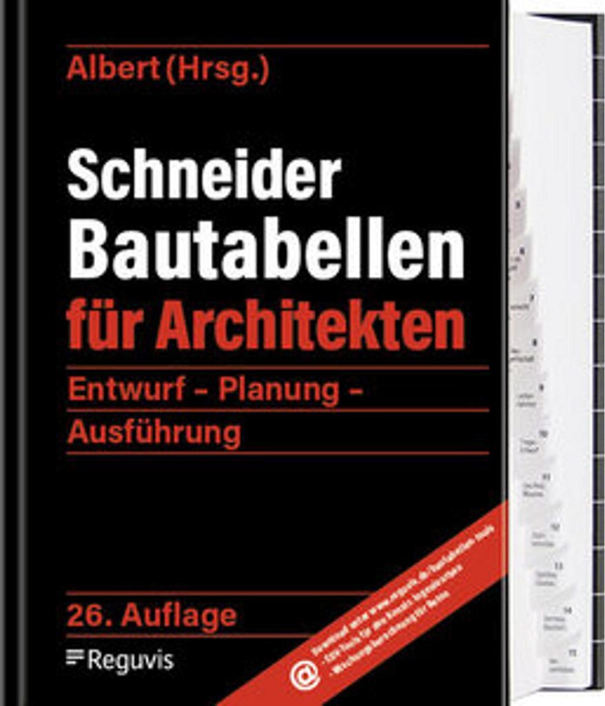 Schneider - Bautabellen für Architekten Image du produit 