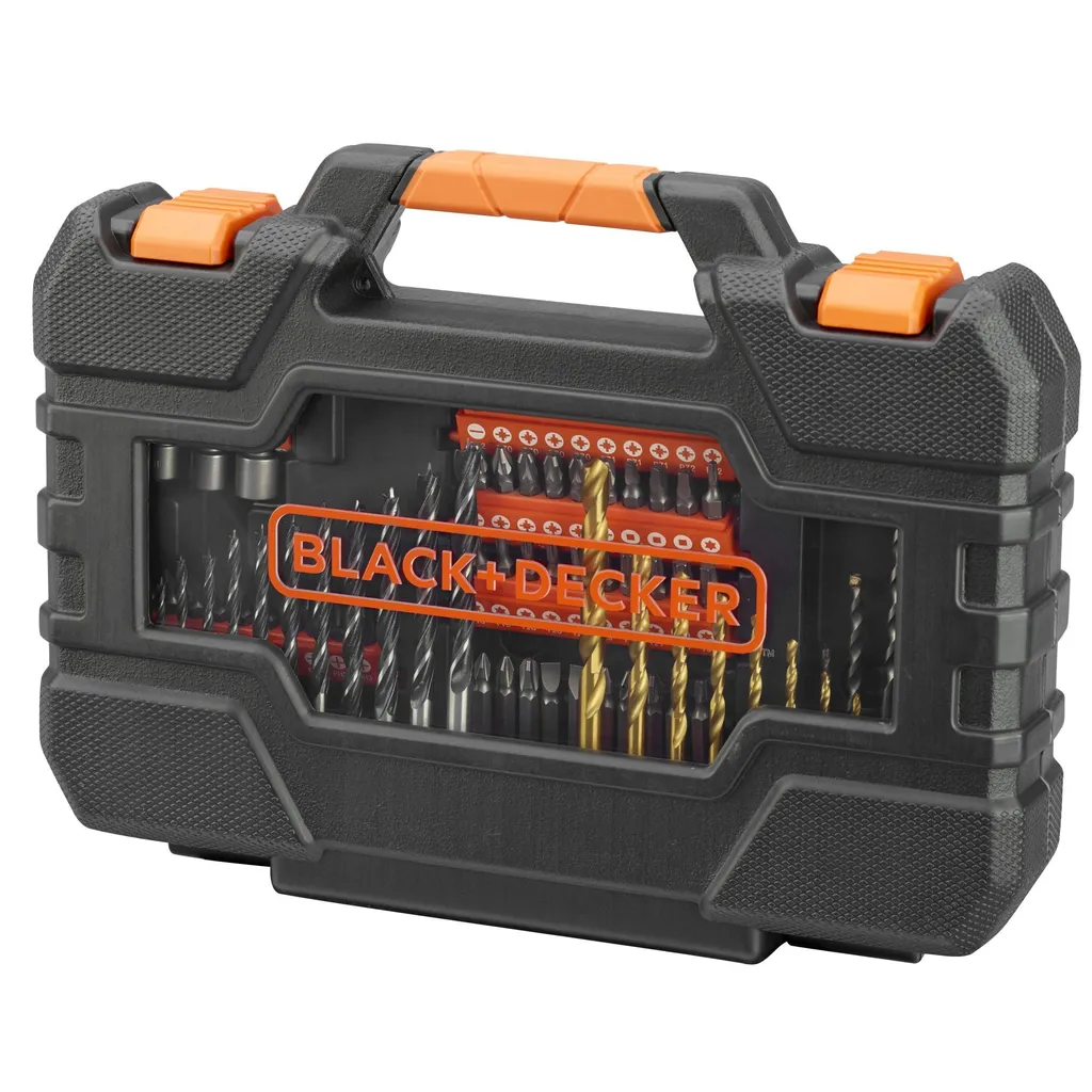 Kit Accessoires Perceuse 104 Pièces Black&Decker A7230 Multi-matériaux